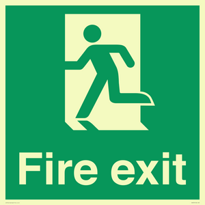Final fire exit